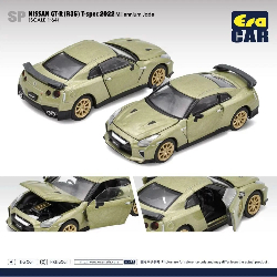 Nissan GT-R R35 T-Spec 2022 Millennium Jade Era Car 1/64 - EraNS21GTR095
