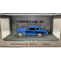 Porsche 901 1964 Bleue Magazine Models 1/43 - magSCP901