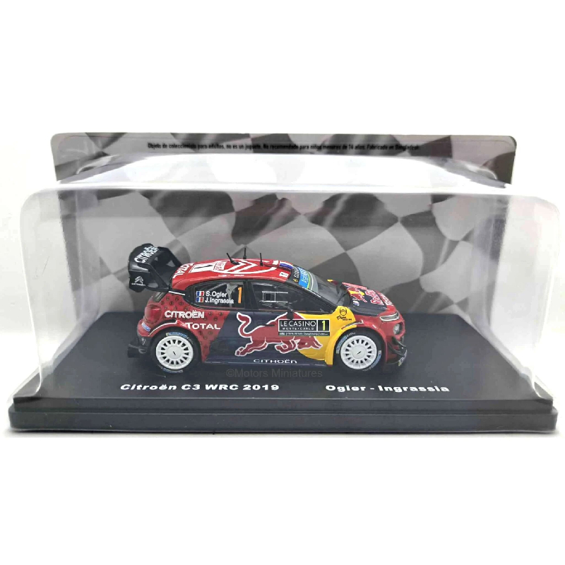Citroën C3 WRC 2019 #1 Ogier/Ingrassia Magazine Models 1/43 - MagRalC3