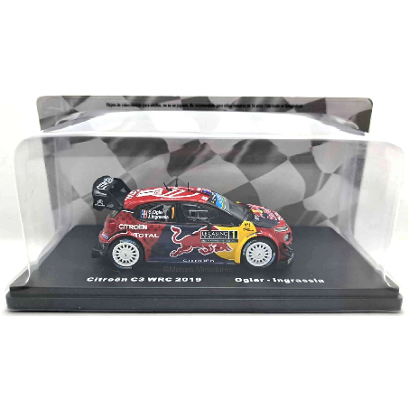 Citroën C3 WRC 2019 #1 Ogier/Ingrassia Magazine Models 1/43 - MagRalC3