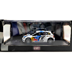 Volkswagen Polo R WRC Rally Finland 2013 #8 Ogier/Ingrassia Magazine Models 1/43 - MagRFwp1402L11C01