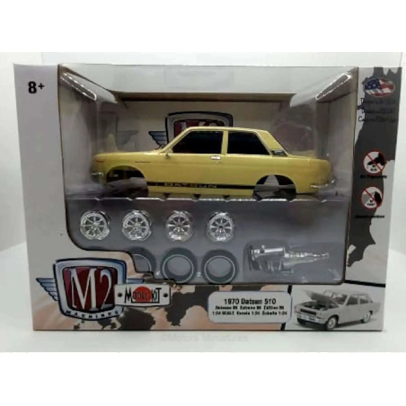 Datsun 510 1970 jaune clair M2 Machines 1/24 - M2-47000-06B