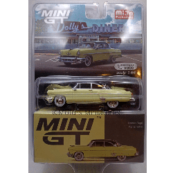 Lincoln Capri 1954 Premier Yellow LHD Mini GT 1/64 - MGT00561 - MJ