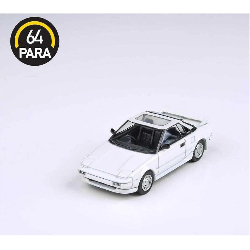 Toyota MR2 MK1 RHD 1985 blanc Para64 1/64 - pa65362RHD