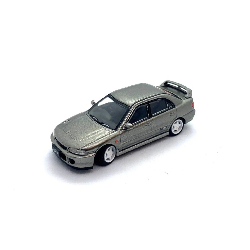 Mitsubishi Lancer Evolution II LHD argent Bm Creations 1/64 - BM64B0063lhd
