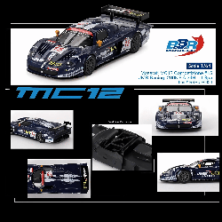 Maserati MC12 Competizione #15 JMB Racing 24H Spa 2008 BBR 1/64 - BBRDIE6424