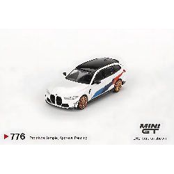 BMW M3 M Performance Touring Alpine White LHD Mini GT 1/64 - MGT00776 - L