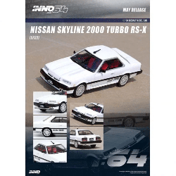 Nissan Skyline 2000 Turbo RS - X DR30 Blanc Inno64 1/64 - IN64 - R30 - WHI