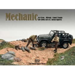 Figurines Mechanic Crew 4x4 Camel Trophy Set #2 American Diorama 1/43 - AD - 43002