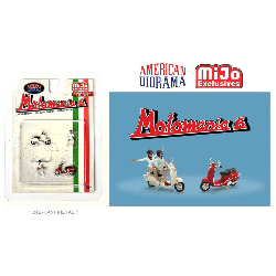 Figurines Motomania set #6 American Diorama 1/64 - AD - 76515MJ