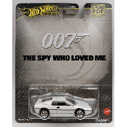 Lotus Esprit S1 007 *The Spy Who Loved Me* Hotwheels 1/64 - HXD98