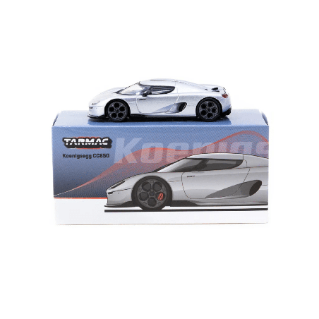 Koenigsegg CC850 Argent Tarmac Works 1/64 - T64G - TL051 - SL