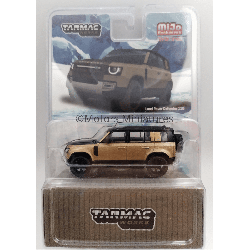Land Rover Defender 110 Brown Metallic Tarmac Works 1/64 - T64G - 020 - BR