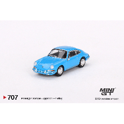 Porsche 901 1963 'Quickblau' LHD Mini GT 1/64 - MGT00707 - L