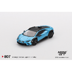 Lamborghini Huracan Sterrato Blu Aegir LHD Mini GT 1/64 - MGT00807 - L