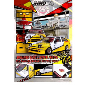 Toyota Sprinter Trueno AE86 – Brunei Kustom Show 2024 – Inno64 1/64