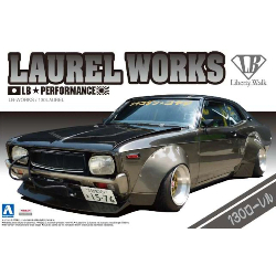 Nissan LB Works 130 Laurel Modelkit Aoshima 1/24 - abk01148