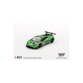 Lamborghini Huracán GT3 EVO 2 n°63 – Iron Lynx IMSA 2023 – Mini GT 1/64