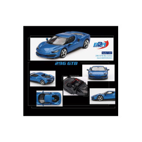 Ferrari 296 GTB 2024 Blue Corsa – BBR Models 1/64