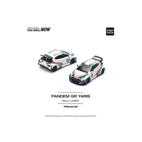 Toyota Yaris GR Pandem Rally Livery – Pop Race 1/64