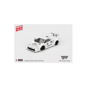 Lamborghini Countach LB-WORKS White Tokyo Auto Salon 2024 – Mini GT 1/64