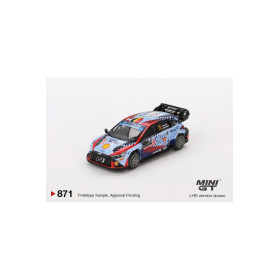 Hyundai i20 N Rally1 Hybrid n°11 T. Neuville Monte-Carlo 2024 – Mini GT 1/64
