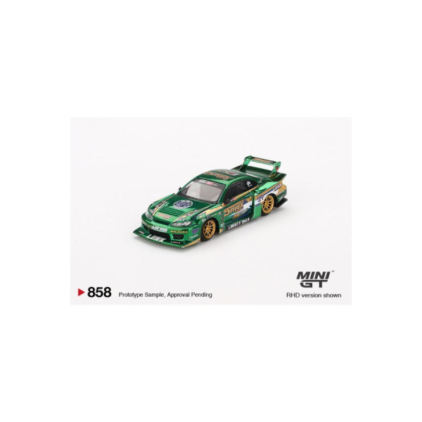 Nissan Silvia S15 LB-Super Silhouette Fausto Racing – Mini GT 1/64