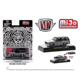GMC Jimmy Sierra 1973 Dia de los Muertos M2 Machines 1/64 - M2-31500MJS50