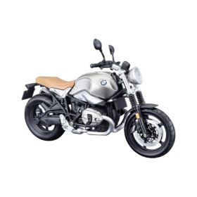 BMW R Nine T Scrambler Grey Metallic Maisto 1/12 - mai32701