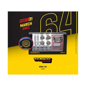 BBS LM gold Tarmac Works 1/64 - TC-T64W001CE