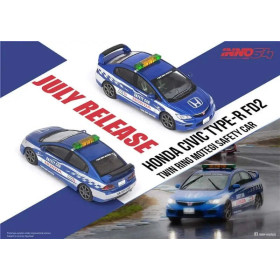 Honda Civic FD2 Type-R 2014 Safety Car Inno64 1/64 - in64FD2TRMSC