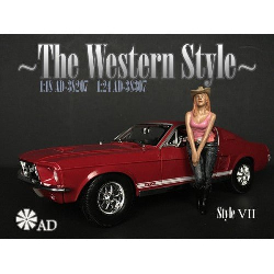 Figurine The Western Style #7 American Diorama 1/18 - AD - 38207