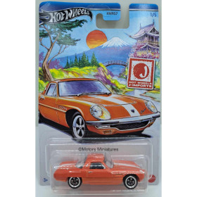 Mazda Cosmo Sport 1968 Oranje Hotwheels 1/64