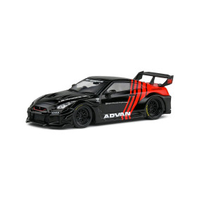 Nissan GT-R R35 LBWK Silhouette Advan Solido 1/43