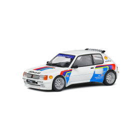 Peugeot 205 GTI Dimma Rallye Tribute White 1992 Solido 1/43 - S4310805