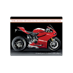 Plaque métal Ducati 1199 Panigale R Tac Signs - tacJO50910