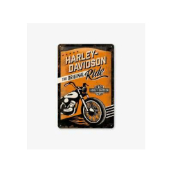 Plaque métal 3D Harley Davidson original ride Tac signs - tacM3D22237