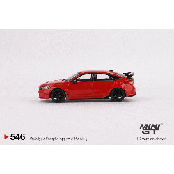 Honda Civic Type R Rallye Red 2023 Advan GT Wheel LHD Mini GT 1/64 - MGT00546LHD
