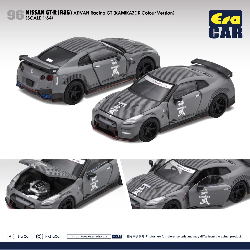 Nissan GT-R R35 ADVAN Racing GT 2020 Kamikaze R Colour Era Car 1/64 - EraNS21GTR096