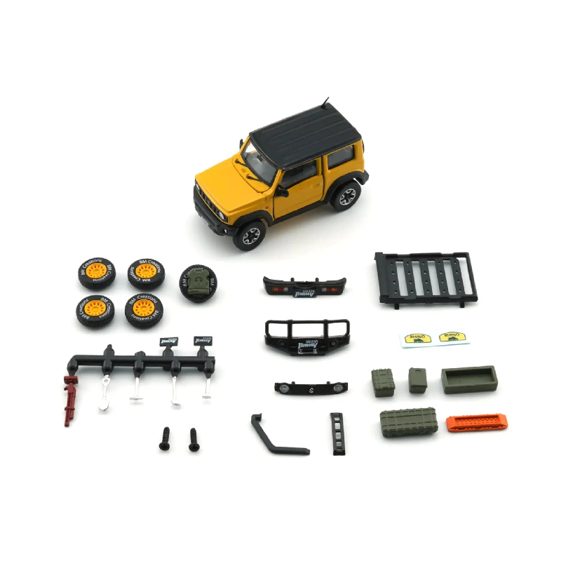 Suzuki Jimny JB74 2019 RHD Rhino Accessory Pack BM Creations 1/64 - BM64B0275rhd
