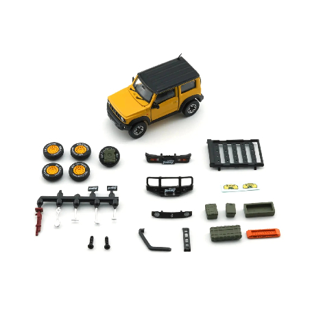 Suzuki Jimny JB74 2019 RHD Rhino Accessory Pack BM Creations 1/64 - BM64B0275rhd