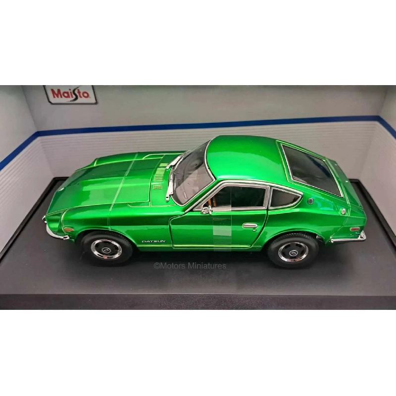Datsun 240Z 1971 green metallic Maisto 1/18 - mai31170G