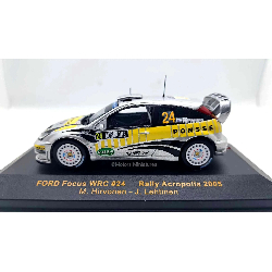 Ford Focus WRC #24 M.Hirvonen Rally Acropolis 2005 IXO Models 1/43 - RAM207