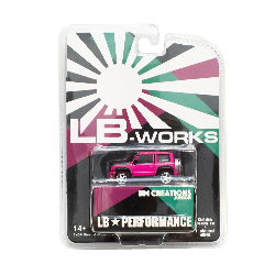 LB Works Suzuki Jimny LHD glitter pink BM Creations 1/64 - BM64B0075