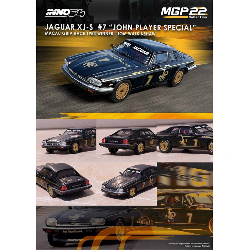 Jaguar XJ-S #7 John Player Special Macau Guia Race Winner 1984 Inno64 1/64 - in64XJS-MGP22JPS