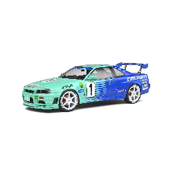 Nissan Skyline GT-R R34 #1 H.Takeuchi/Y.Tachikawa JGTC Solido 1/18 - S1804304