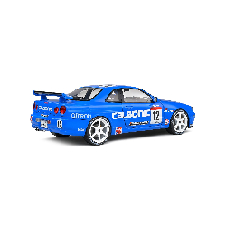 Nissan GT-R R34 #12 Calsonic Bleue Solido 1/18 - S1804307