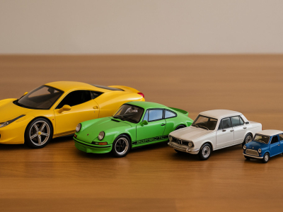 Hoe groot is een miniatuurauto in cm? Gids per schaal
